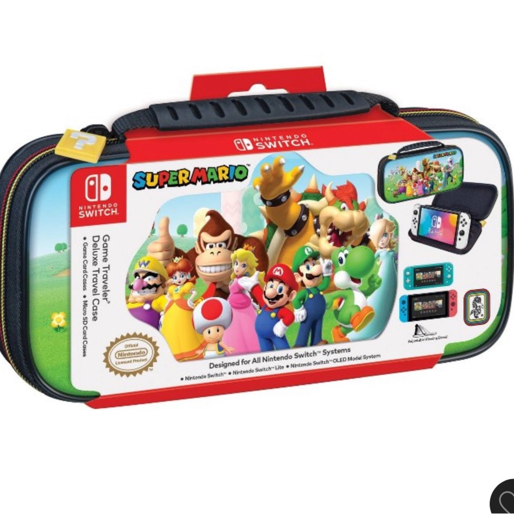 New Nintendo, switch game traveler, deluxe travel case